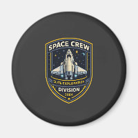 Space Crew Exploration Division Academy Magnet