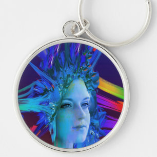 Space Crystal Keychain