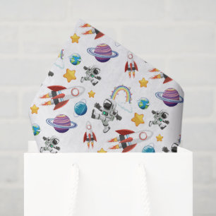 Space Decoupage Tissue Paper