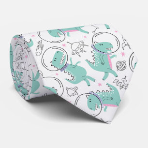 Space Dinosaurs, Cute Dinosaurs, Space Ship, Stars Tie