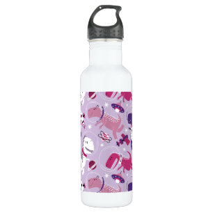 Space Dinosaurs, Cute Dinosaurs, Stars, Space Ship 710 Ml Water Bottle