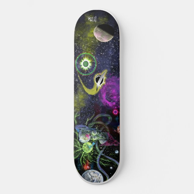 Space Diva Skateboard (Front)