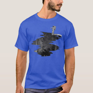 Space Diving Astronaut Scuba Diving Outer Space Ga T-Shirt