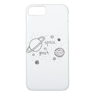 Space doodle Case-Mate iPhone case