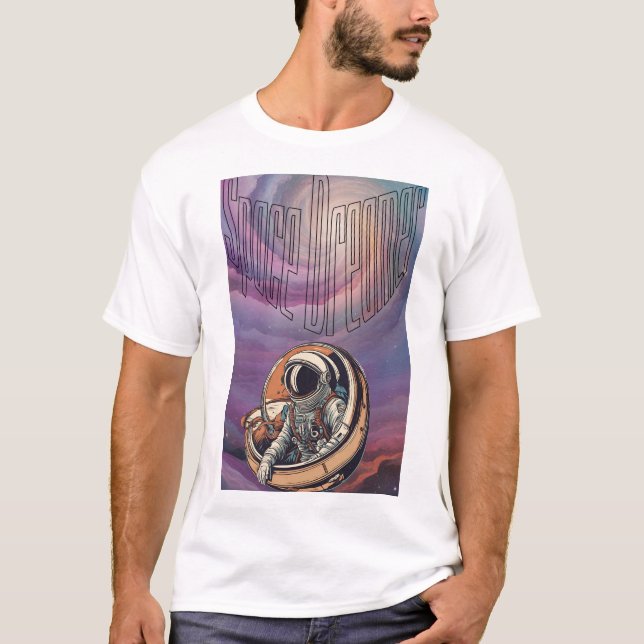 Space Dreamer Space Travel T-Shirt (Front)