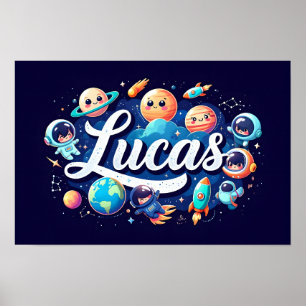 Space Dreams Lucas Wall Art