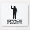 Space Engineers Mousepad White