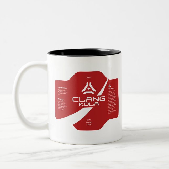 Space Engineers Two-Tone Mug Style Clang Kola (Left)