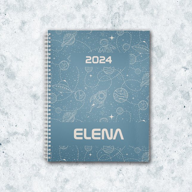 Space Exploration Galaxy Universe Star Personalize Planner (Creator Uploaded)