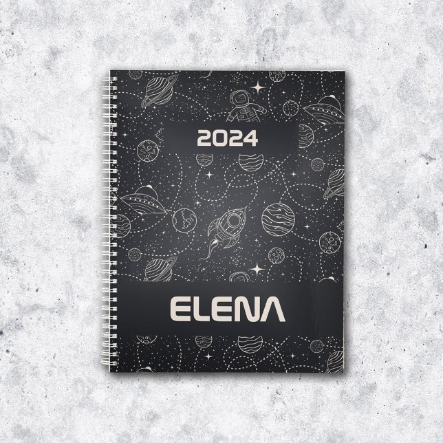 Space Exploration Galaxy Universe Star Personalize Planner (Creator Uploaded)