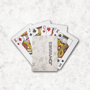 Space Exploration Galaxy Universe Star Personalize Playing Cards