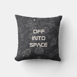 Space Exploration Galaxy Universe Star Personalize Throw Pillow