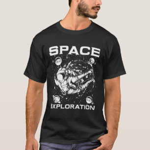 Space Exploration Nebula Solar System Space Coloni T-Shirt