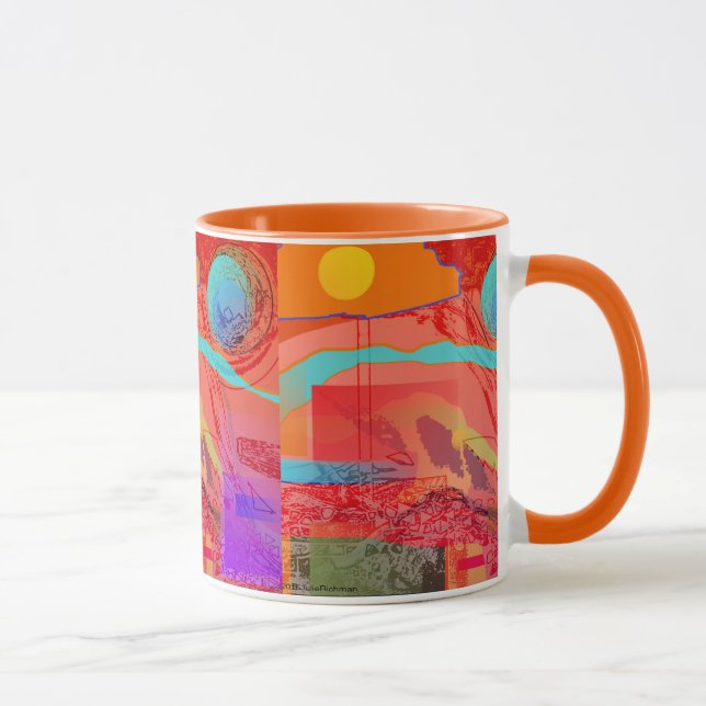 Space Explorer Ringer Mug (Right)