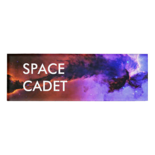Space Fairy Name Tag
