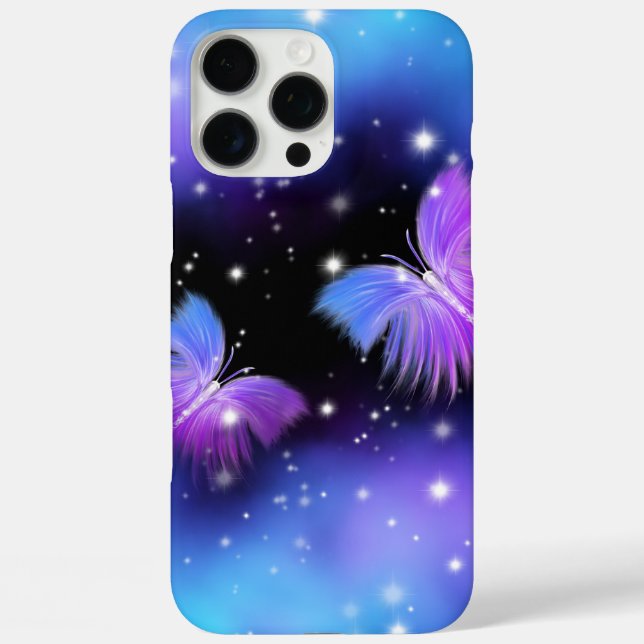 Space Fantasy Butterflies Cosmic Case-Mate iPhone Case (Back)