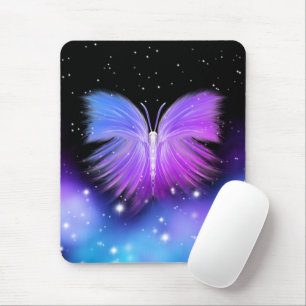Space Fantasy Butterfly Cosmic Mouse Pad