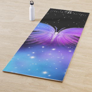 Space Fantasy Butterfly Cosmic Yoga Mat