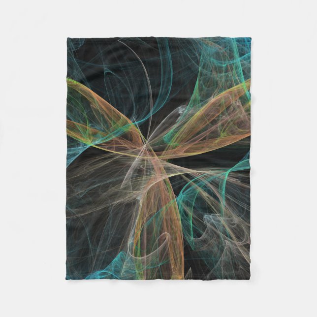 Space Fantasy Fleece Blanket (Front)