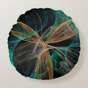 Space Fantasy Round Pillow