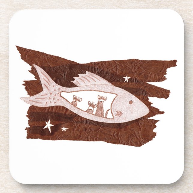 Space Ferrets Coasters (Front)