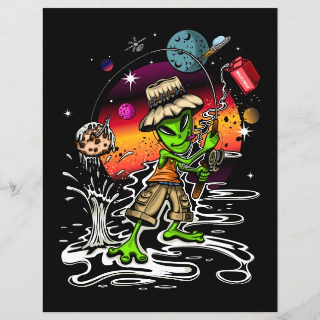 Space Fisherman (Front)