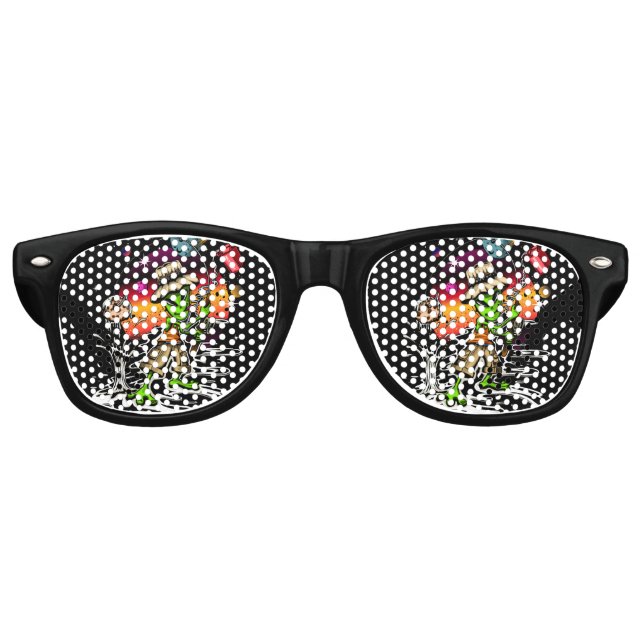 Space Fisherman Retro Sunglasses (Front)