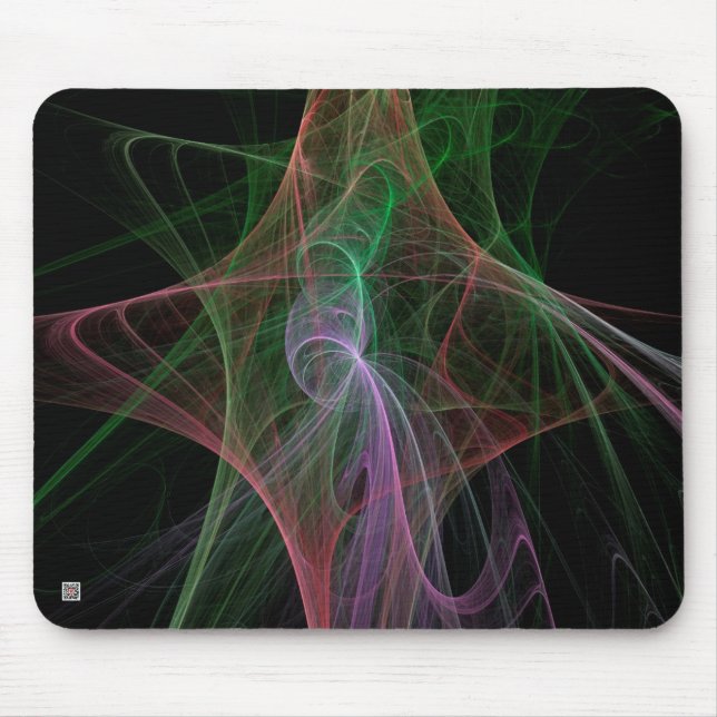 Space Flame Mouse Pad (Front)