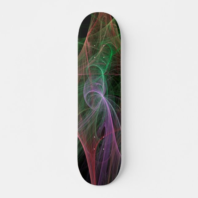 Space Flame Skateboard (Front)