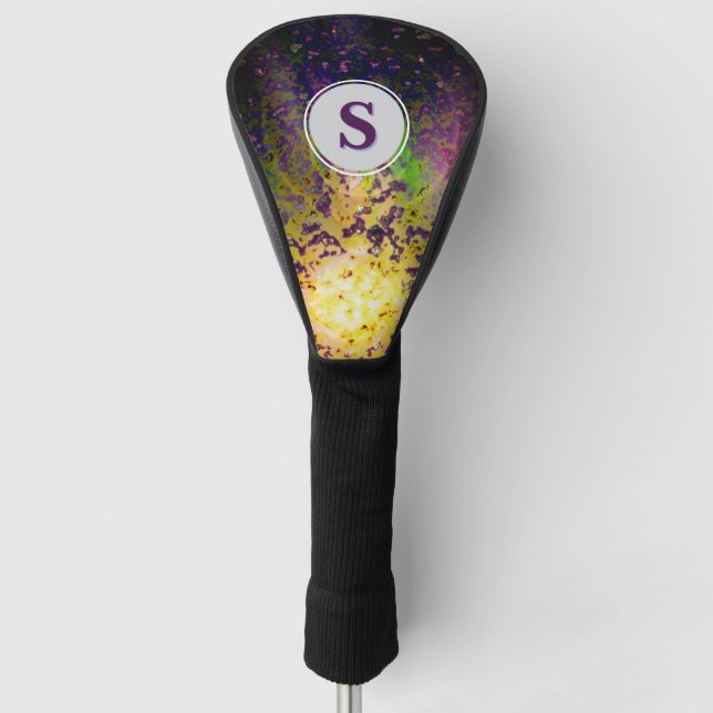 Space Flotsam Monogram Golf Head Cover (Front)