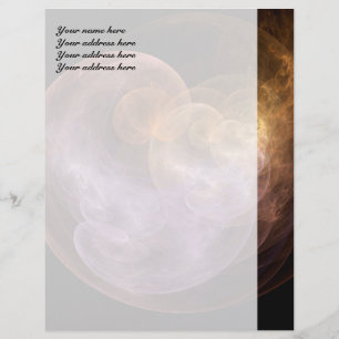 Space Flowers Letterhead