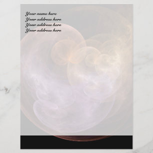 Space Flowers Letterhead