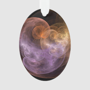 Space Flowers Ornament