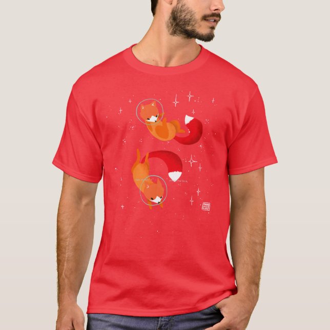 Space Foes Boy funny T-Shirt (Front)