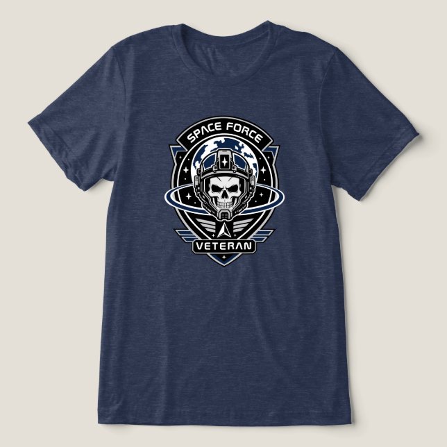 Space Force Tri-Blend Shirt (Design Front)