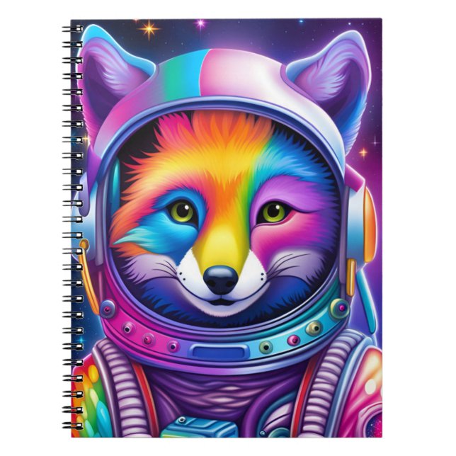 Space Fox Notebook (Front)