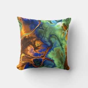 space fractal pillow