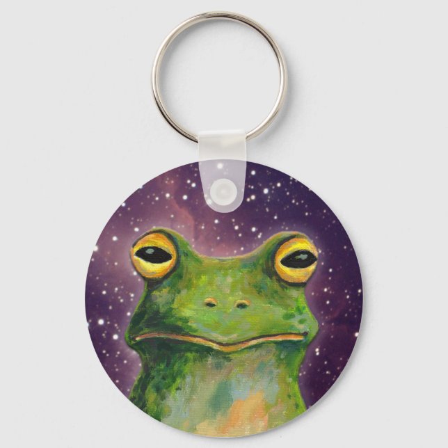 Space Frog Keychain (Front)