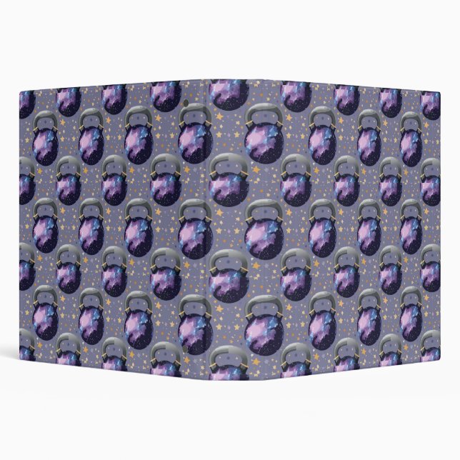 Space Galaxy Kettlebell Binder (Background)
