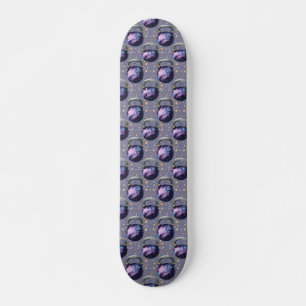 Space Galaxy Kettlebell Skateboard