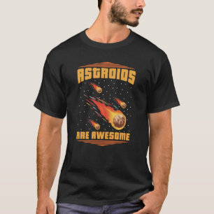 Space Galaxy Nebula Orbit Solar System Astroid Red T-Shirt