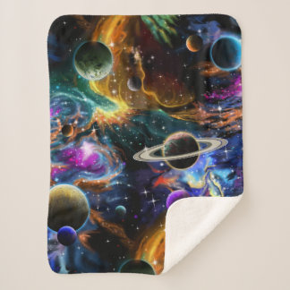Space Galaxy Nebula, Planètes, Petite couverture S