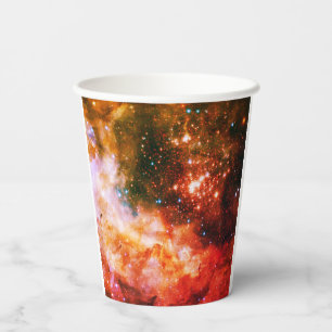 Space/galaxy  paper cups