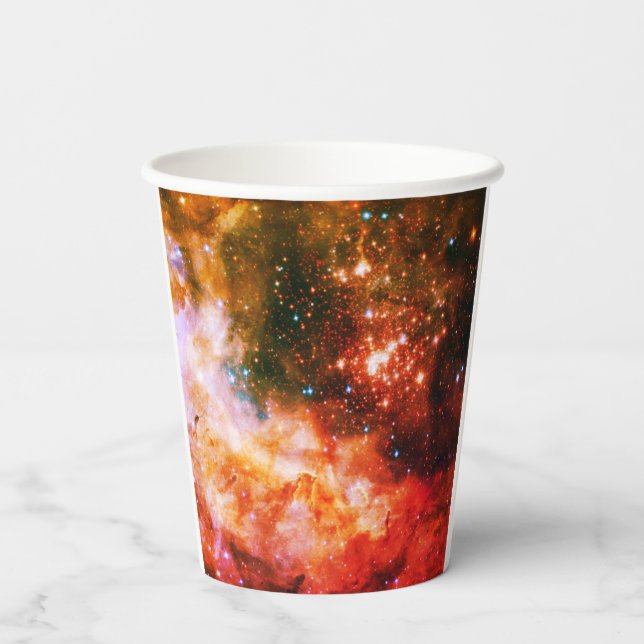 Space/galaxy  paper cups (Back)