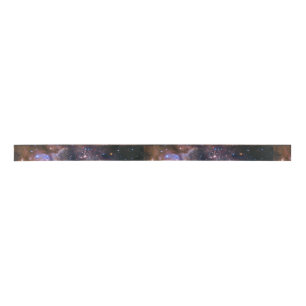 Space/galaxy  satin ribbon