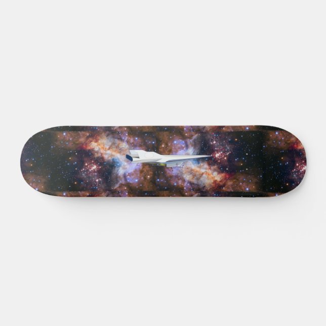 Space/galaxy  skateboard (Horz)