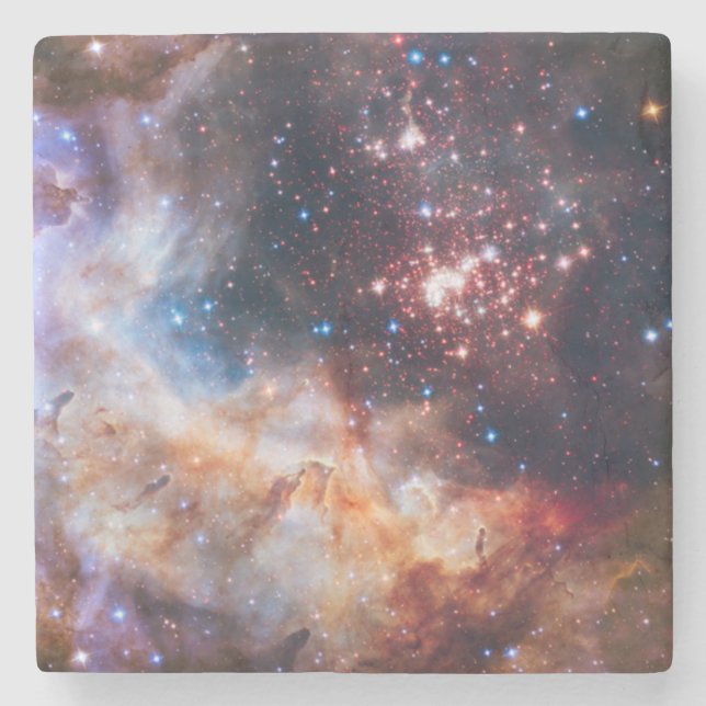 Space/galaxy  stone coaster (Front)
