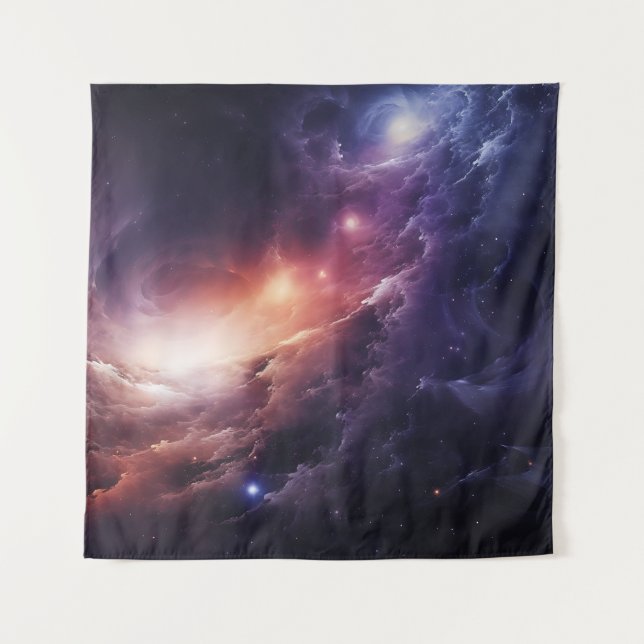 Space Galaxy Symphony Tapestry (Front)
