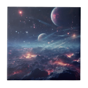 Space Galaxy Symphony Tile