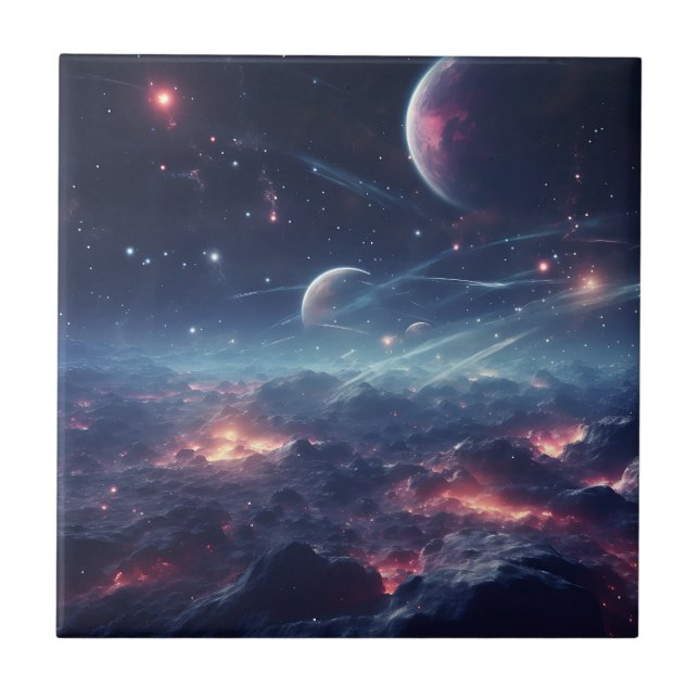 Space Galaxy Symphony Tile (Front)